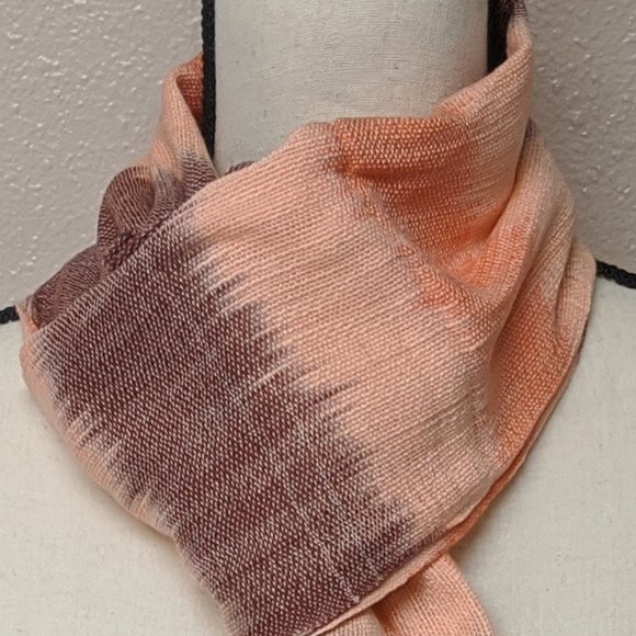 COLLECTION XIIX CORAL BLOSSOM Skinny Wrap Scarf - Picture 2 of 7